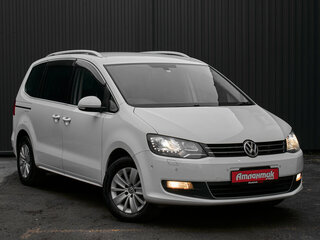 2012 Volkswagen Sharan II, белый, 1350000 рублей, вид 3