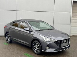 2021 Hyundai Solaris II Рестайлинг, серый, 1759000 рублей, вид 3