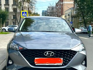 2021 Hyundai Solaris II Рестайлинг, серый, 1950000 рублей, вид 2