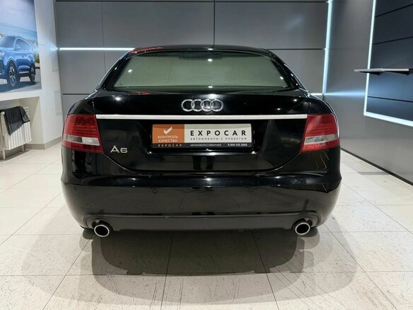 2008 Audi A6 III (C6), чёрный, 670000 рублей - вид 4