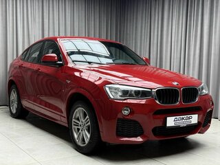2017 BMW X4 20i I (F26), красный, 3149000 рублей, вид 3