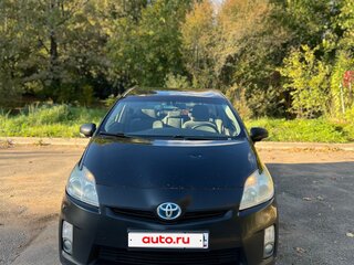 2009 Toyota Prius III (XW30), чёрный, 710000 рублей, вид 2
