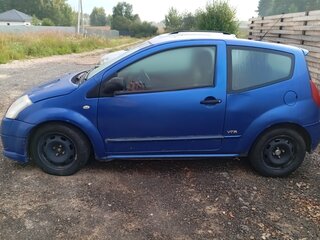 2007 Citroen C2, синий, 290000 рублей, вид 3
