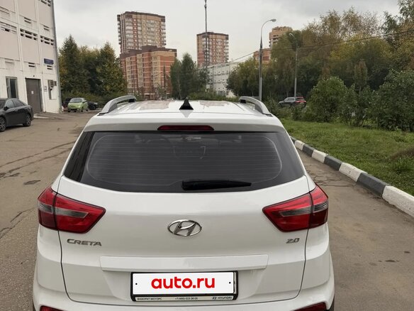 2021 Hyundai Creta I Рестайлинг, белый, 1850000 рублей - вид 2