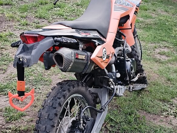 2014 Bars YQ250GY-18V, оранжевый, 105000 рублей - вид 2