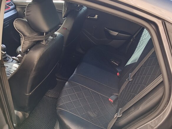 2014 Kia Rio III, серый, 890000 рублей - вид 9
