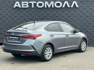 2021 Hyundai Solaris II Рестайлинг, серый, 1630000 рублей, вид 5