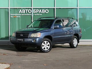 2002 Toyota Highlander I (XU20), синий, 749000 рублей, вид 1