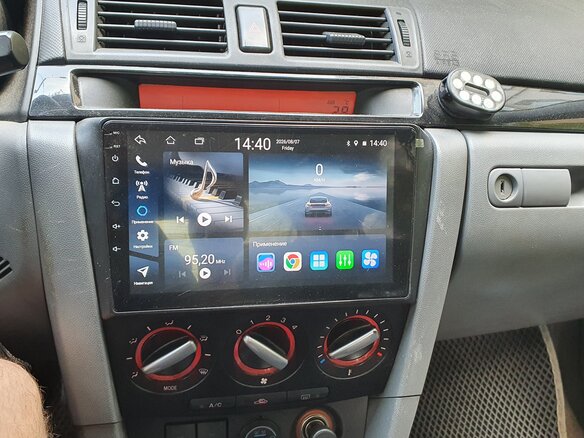 2008 Mazda 3 I (BK) Рестайлинг, серый, 360000 рублей - вид 11
