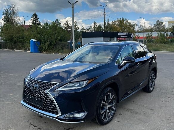 2021 Lexus RX 350L IV Рестайлинг, синий, 5499000 рублей