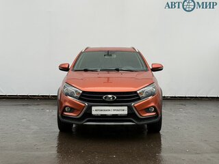 2018 Lada (ВАЗ) Vesta SW Cross I, оранжевый, 950000 рублей, вид 2