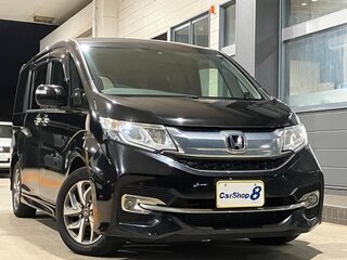 2015 Honda Stepwgn Spada V, чёрный, 1210000 рублей, вид 1