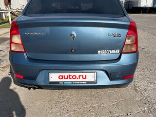 2014 Renault Logan I Рестайлинг, синий, 370000 рублей, вид 4