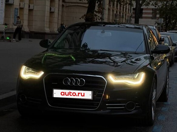 2012 Audi A6 IV (C7), чёрный, 2200000 рублей - вид 8
