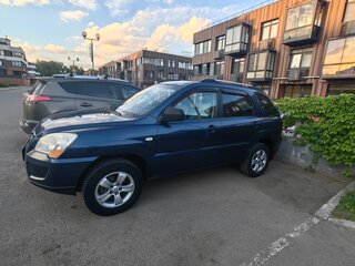 2009 Kia Sportage II Рестайлинг, синий, 570000 рублей, вид 5