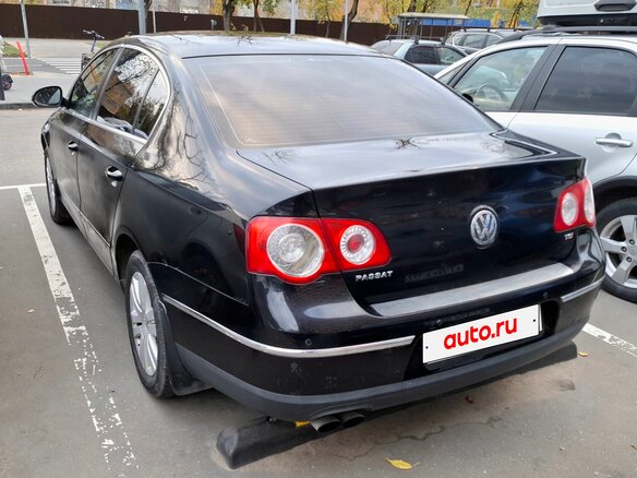 2009 Volkswagen Passat B6, чёрный, 370000 рублей - вид 11