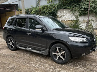 2008 Hyundai Santa Fe II, чёрный, 1350000 рублей, вид 3