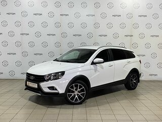 2020 Lada (ВАЗ) Vesta SW Cross I, белый, 1200000 рублей, вид 3