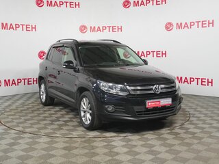 2016 Volkswagen Tiguan I Рестайлинг, чёрный, 1355000 рублей, вид 3