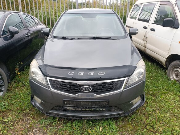 2012 Kia Ceed I Рестайлинг, серебристый, 517000 рублей - вид 1