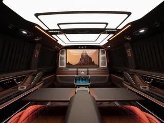 2026 Mercedes-Benz V-Класс Extra Long 300 d экстра длинный III (W447) Рестайлинг 2, чёрный, 49900000 рублей, вид 1