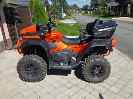 2024 CFMoto CFORCE 800 HO EPS LTD, оранжевый, 1295000 рублей, вид 2