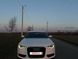 2013 Audi A6 IV (C7), белый, 1700000 рублей, вид 2