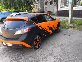 2009 Mazda 3 II (BL), оранжевый, 820000 рублей, вид 4