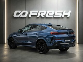 2021 BMW X6 40i III (G06), синий, 8250000 рублей, вид 2