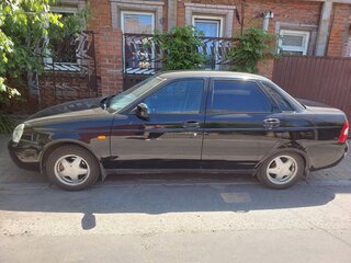 2007 Lada (ВАЗ) Priora I, чёрный, 350000 рублей, вид 5
