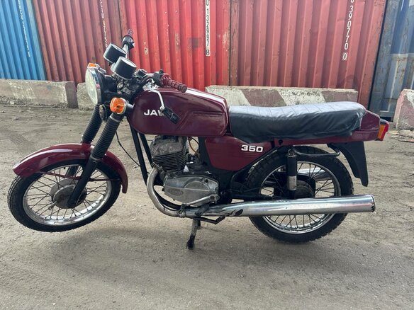 1983 Jawa 350/638, красный, 80000 рублей