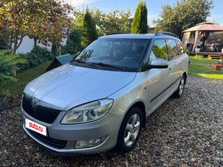 2013 Skoda Fabia II Рестайлинг, серебристый, 699000 рублей, вид 1