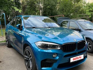 2017 BMW X6 M II (F86), голубой, 4300000 рублей, вид 3