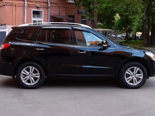 2010 Hyundai Santa Fe II Рестайлинг, чёрный, 1400000 рублей, вид 4