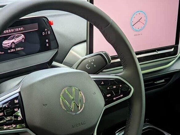 2026 Volkswagen ID.4 Crozz, синий - вид 12