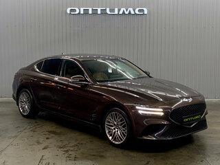 2021 Genesis G70 I Рестайлинг, бежевый, 2897000 рублей, вид 3