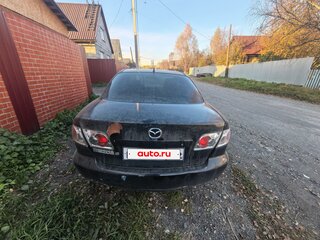 2004 Mazda 6 I (GG), чёрный, 250000 рублей, вид 1
