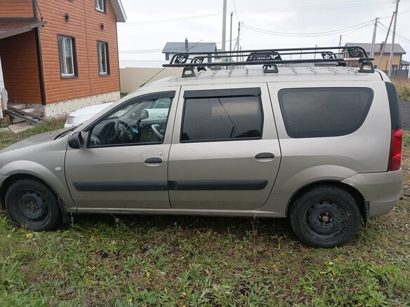 2012 Lada (ВАЗ) Largus I, серый, 370000 рублей - вид 4