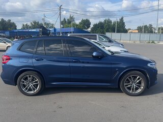 2019 BMW X3 20d xDrive III (G01), синий, 3250000 рублей, вид 2