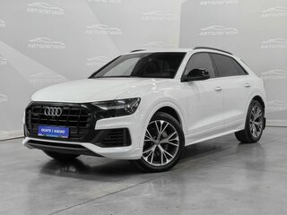 2019 Audi Q8 55 TFSI I (4M), белый, 5400000 рублей, вид 1