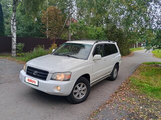 2006 Toyota Highlander I (XU20) Рестайлинг, белый, 820000 рублей, вид 2