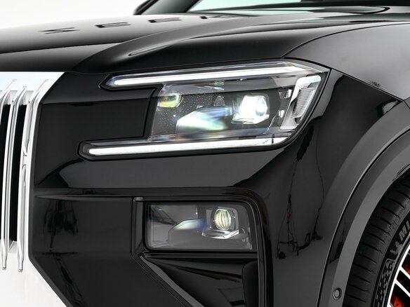 2026 Zeekr 8X 70 kWh, чёрный - вид 29