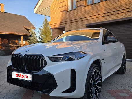 2024 BMW X6 40i III (G06) Рестайлинг, белый, 13000000 рублей, вид 3
