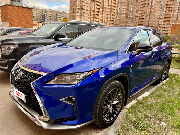 2018 Lexus RX 300 IV, синий, 3415000 рублей - вид 13