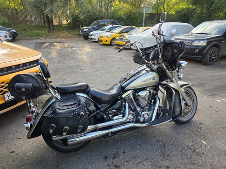 2000 Yamaha XV 1600 Road Star, бежевый, 375000 рублей, вид 5