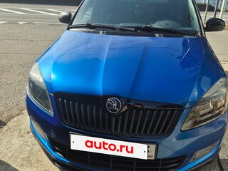 2014 Skoda Fabia Scout II Рестайлинг, синий, 1050000 рублей, вид 2