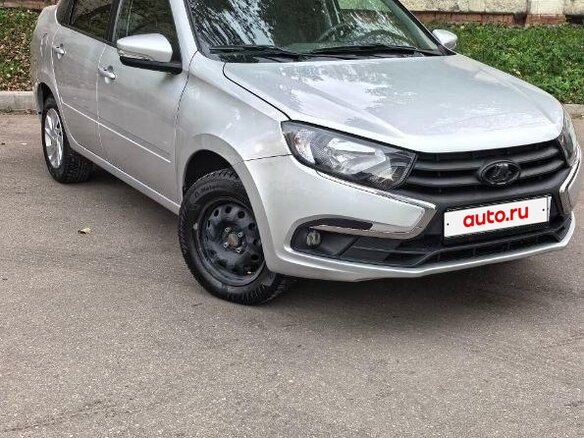 2024 Lada (ВАЗ) Granta I Рестайлинг, серебристый, 820000 рублей