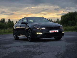 2019 Kia Optima IV Рестайлинг, чёрный, 2055502 рублей, вид 2