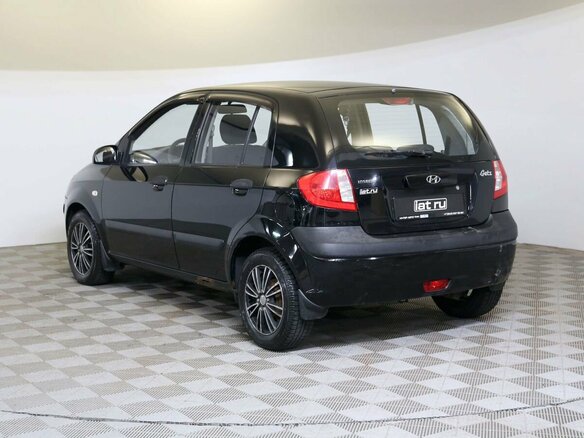 2006 Hyundai Getz I Рестайлинг, чёрный - вид 6