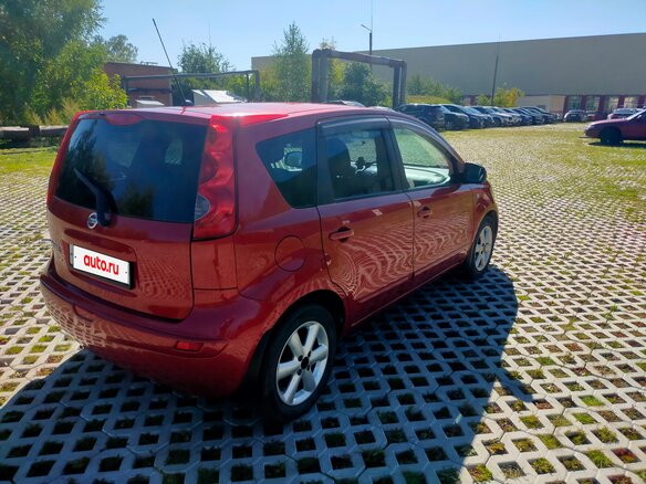2008 Nissan Note I Рестайлинг, пурпурный, 495000 рублей - вид 5